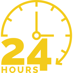 24 hours icon