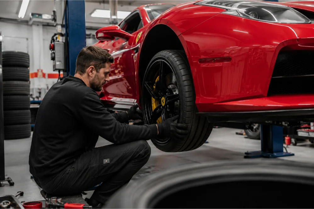 Ferrari premium tyres