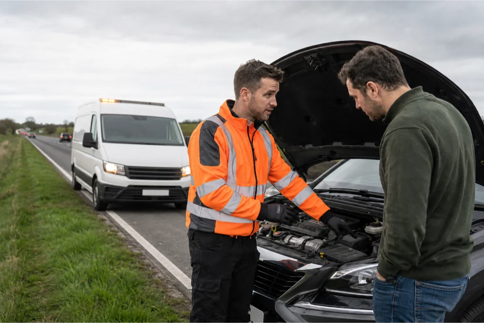 24/7 Roadside assistance