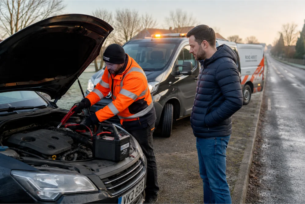 Battery Jump Start Service Slough