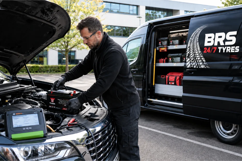 Mobile Battery Supply and fitting Slough